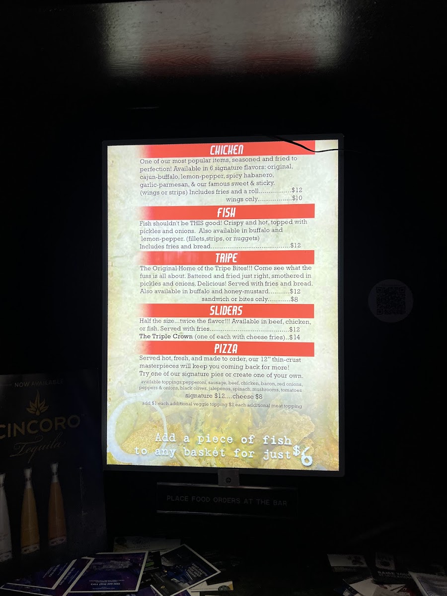 Holeshotz Bar & Grill Menu - Image 3